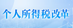 个人所得税改革