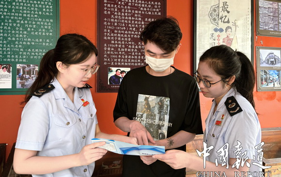 珠海斗门：税费宣传进古街 绘出文旅好风景