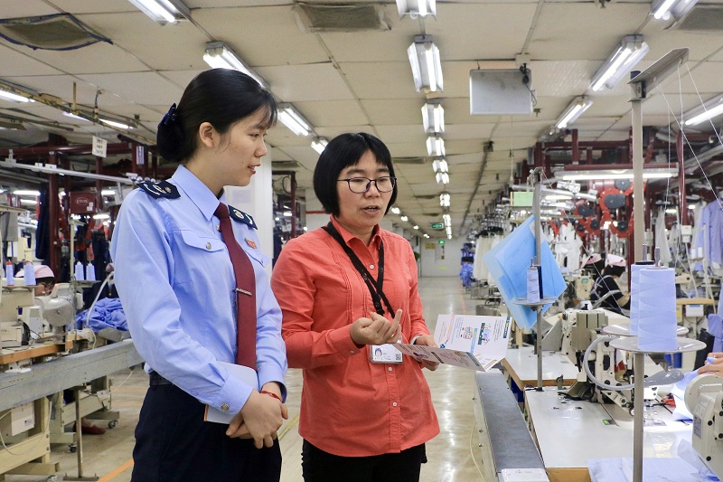 佛山税务助力纺织企业向“绿”而行