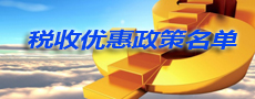 税收优惠政策名单