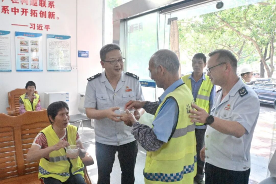 文明阳东：驿站暖心“送清凉” 关怀绘就“同心圆”